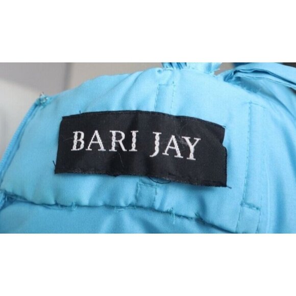 BARI JAY DRESS - WOMEN'S TURQUOISE BLUE PARTY COCKTAIL DRESS - SIZE 00 - Picture 14 of 14